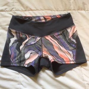 Zella athletic shorts/ spandex